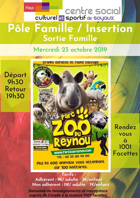 Acti Famille Zoo Du Reynou Cscs Flep