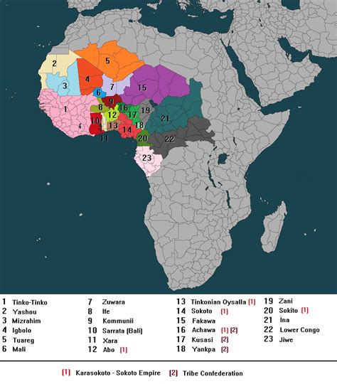 West Africa Rp Nations And Tribes Historicalworldpowers