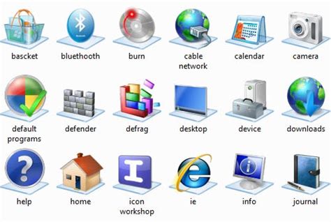 Windows 7 Icon Set 89954 Free Icons Library
