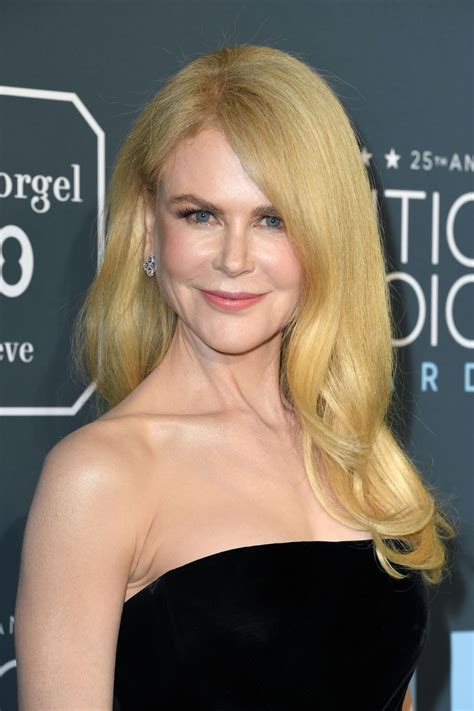 Nicole kidman's dewy under bits first saw the delight of day in her homeland, as she showed her superhumanly ideal seat in the oz production windrider (1986). NICOLE KIDMAN at 25th Annual Critics Choice Awards in ...