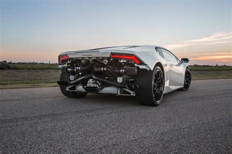 Hennesseys Twin Turbo Lamborghini Huracan Gets Strapped To The Dyno