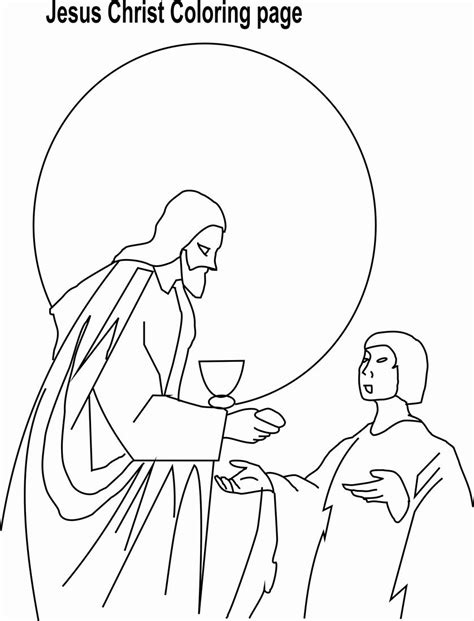 Body Of Christ Coloring Page Coloring Pages