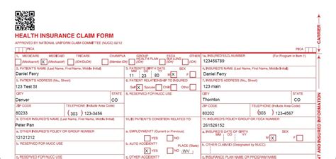 Hcfa 1500 Form Pdf Fillable Form Resume Examples