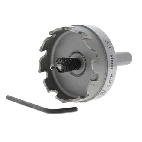 Ideal 2 In Carbide Tipped Arbored Hole Saw At