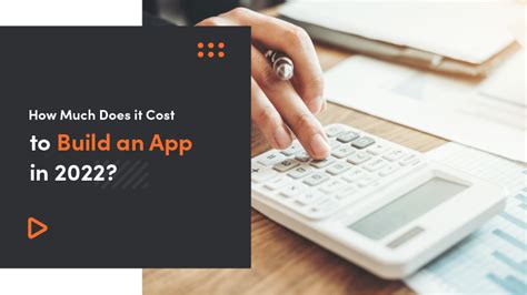 How Much Does It Cost To Build An App In 2022