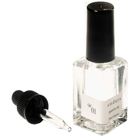 Dear Sundays Non Toxic 10 Free Nail Quick Dry Oil 14ml No01