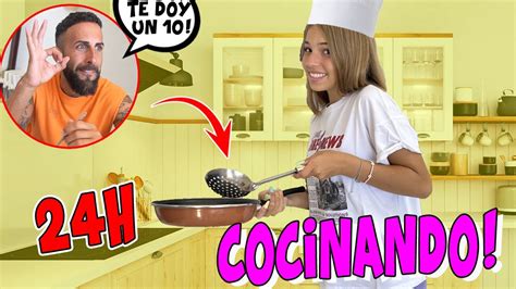 24 Horas Siendo Cocinera El Mundo De Indy Youtube