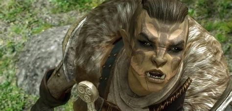 Skyrim Orc Female Orc Fantasy Demon Fantasy Races Character