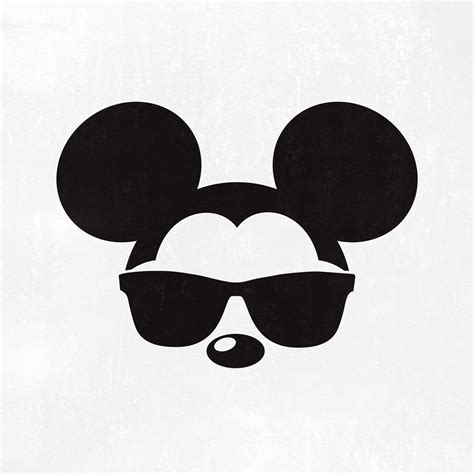 Mickey Mouse Ray Ban Sunglasses Mickey With Ray Ban Svg SVg Etsy