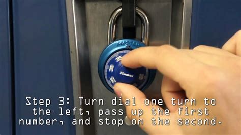 How To Open A Combination Lock Youtube
