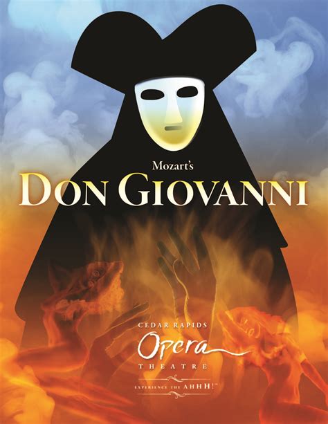 Don Giovanni Mozart Opera Poster Opera Manifestazione