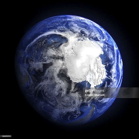 Earth From Space Showing Antarctica High Res Stock Photo Getty Images