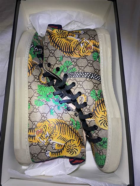 Gucci Gucci Bengal High Top Tiger Grailed