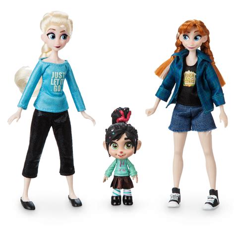 Vanellope With Anna And Elsa Mini Doll Set Ralph Breaks Flickr
