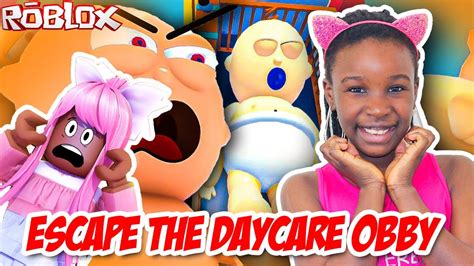Roblox Escape The Daycare Obby Youtube