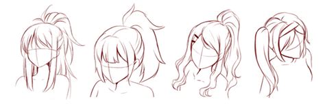 Anime Hairstyles Female Ponytail The Home For Cute Anime Girls And Guys