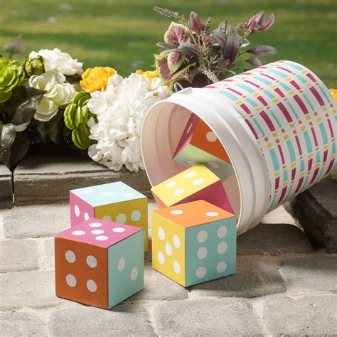 Lawn Dice Diy Outdoor Game Project Plaid Online