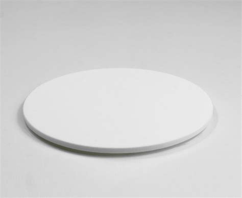 Placa de Acrilico Redonda Circular Branco com Diâmetro 100cm e