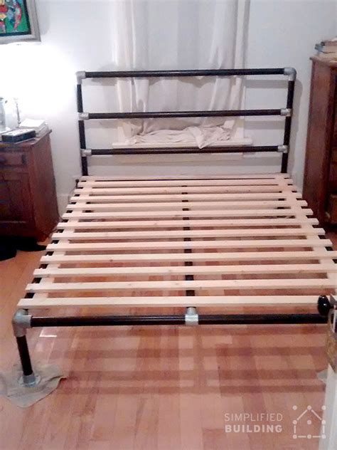 How To Build A Bed Frame Metal Hanaposy