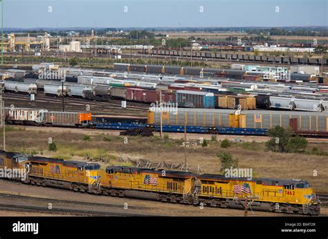 Union Pacific Railroads Bailey Yard Stock Photo Alamy