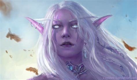 Night Elf By X Celebril X Night Elf World Of Warcraft Characters