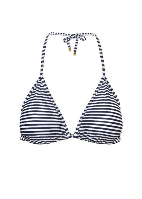 Buy Womens Waiheke Stripe Triangle Bikini Top By Snapper Rock Online