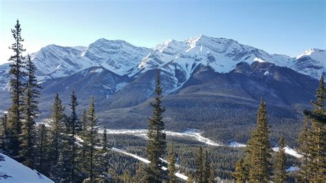 Ha Ling Peak Summit Hike In The Winter Beard And Curly Blog Canmore