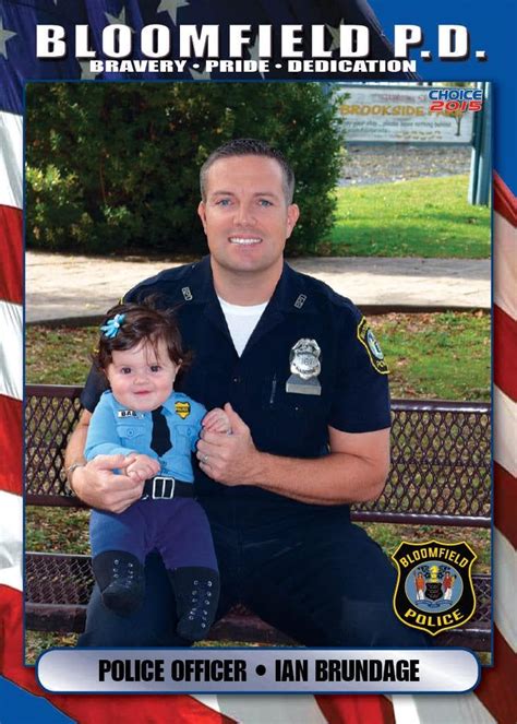 Bloomfield Police Department Releases 2015 Cop Cards Bloomfield Nj