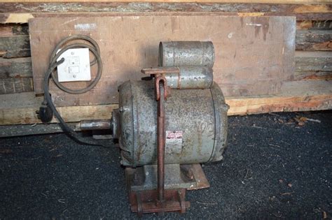 Old Electric Motor Brook Crompton Parkinson Motors 1500w Single