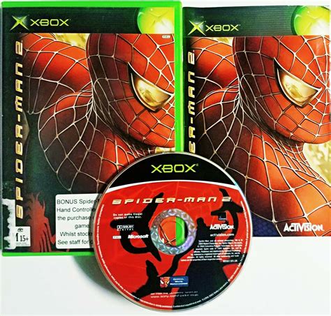 Mint Disc Xbox Original Xbox Original Spider Man Ii 2 Free Postage