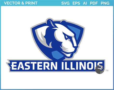 Eastern Illinois Panthers Alternate Logo 2015 College Sports