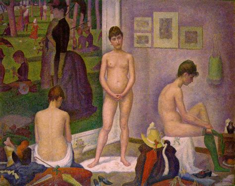 File Georges Seurat Les Poseuses Wikipedia