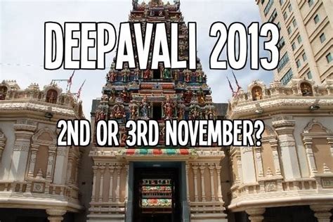 Also called 'diwali' or festival of lights, the religious event falls on. 5 reasons Deepavali is Malaysia's most 'kesian' holiday…