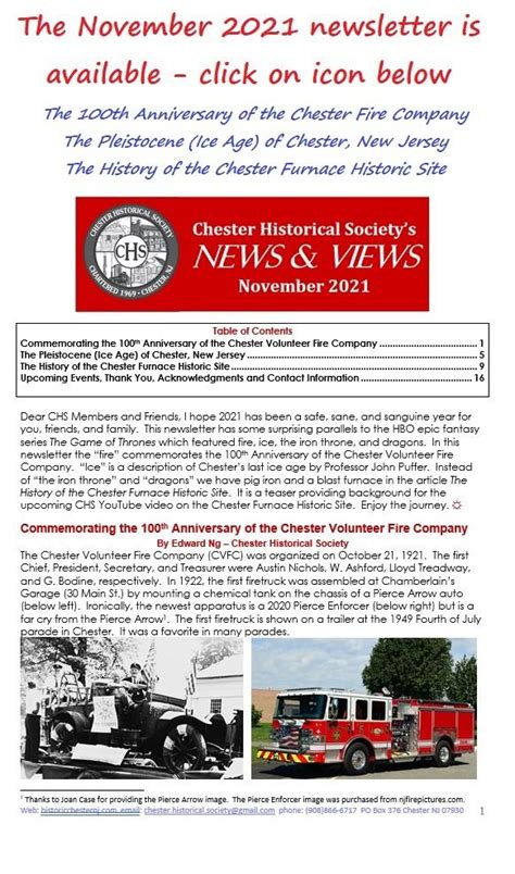 Chester Historical Society