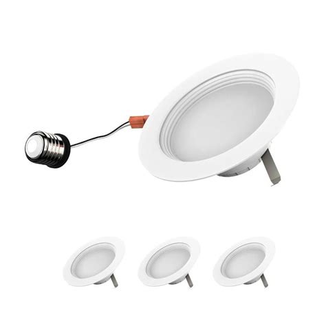 Led Downlights Can Lights Dimmable 4 Inch 10w Retrofit Recessed