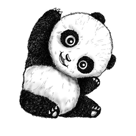 How To Draw A Panda A Cute Panda Drawing Tutorial