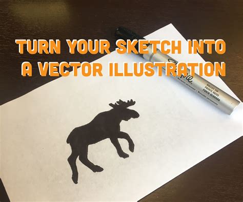 Turning A Sketch Into Vector Artwork 6 Steps With Pictures