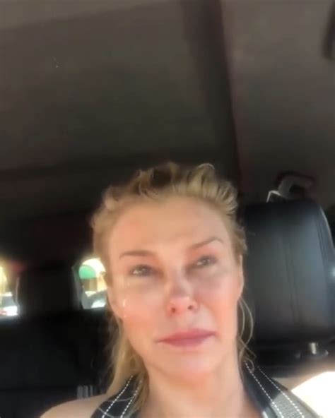 brandi glanville admits to mixing booze and pills following release of unflattering photos