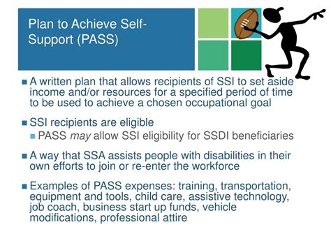 Ppt Ssi Work Incentives Make Disability Benefits Work For You