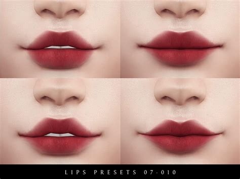 The Best Sims 4 Lip Presets To Download Snootysims Si