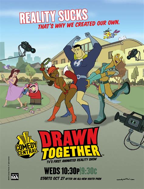 Drawn Together Premiere Ad On Behance