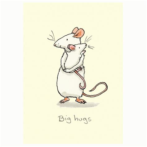 Big Hugs Card By Anita Jeram Cards For Animal Lovers By Anita Jeram