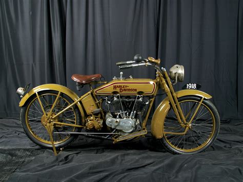 1918 Harley Davidson L18t Motorcycle Jem Museum Collection Rm Sothebys