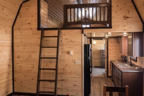 Deluxe Lofted Barn Cabin Interior