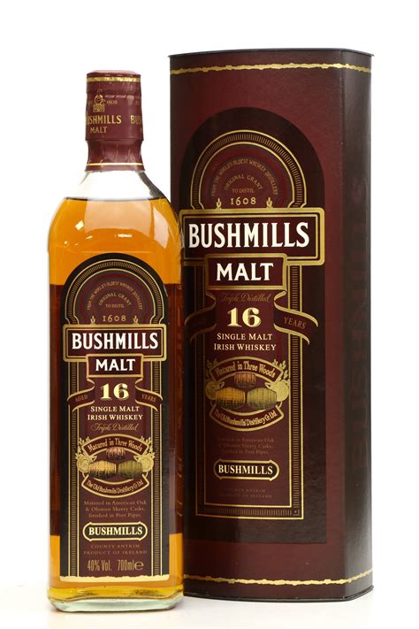 Bushmills 16 Years Old Three Wood Just Whisky Auctions