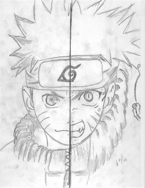 Naruto And Nine Tailed Fox By Mossemannen On Deviantart