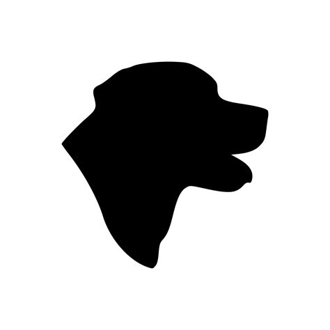 Labrador Retriever Head Vinyl Decal Sticker Dog Profile Etsy