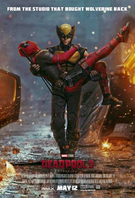 Deadpool 3 Movie Poster An Edit By Me And Original Art By Spdrmnkyiii