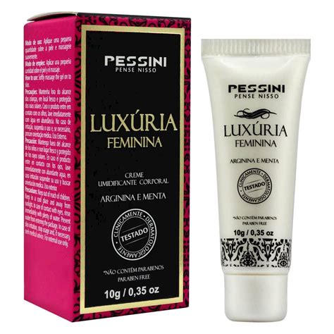 Excitante Luxúria Feminina 10g Pessini Miess