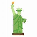 Liberty Icons Icon Usa Statue Landmark Newyork